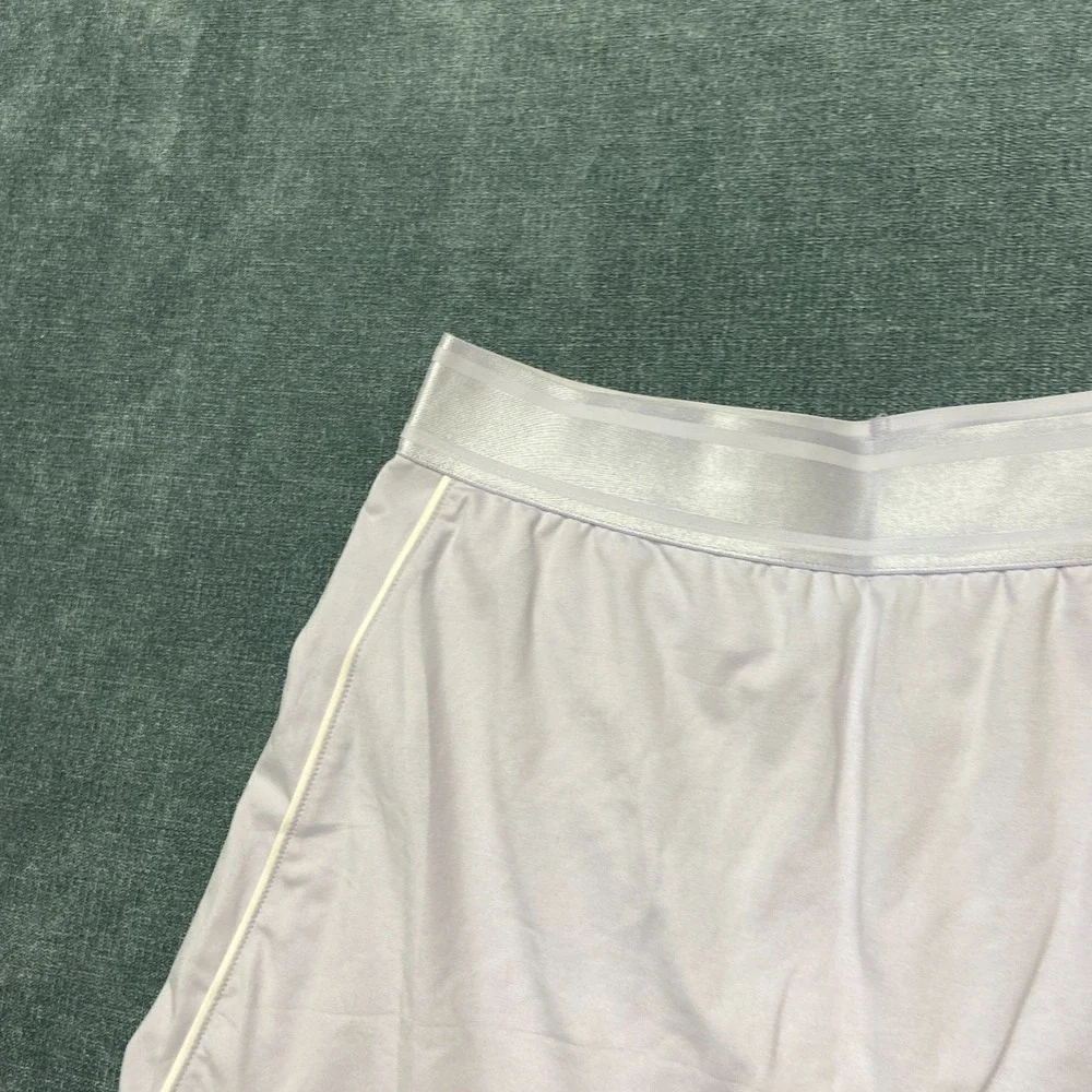 Nike‎ Dri Fit Skort Womens Light Purple Mid Rise Built In Brief Running Tennis